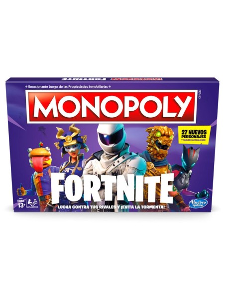 Comprar Hasbro  Juego monopoly fortnite