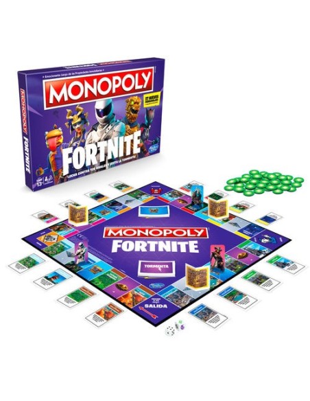 Comprar Hasbro  Juego monopoly fortnite