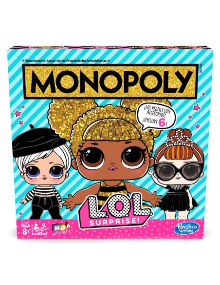 Oportunidad Hasbro  Juego monopoly junior lol surprise