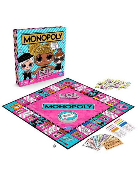 Oportunidad Hasbro  Juego monopoly junior lol surprise