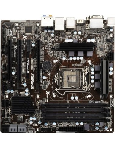 Asrock Z77 Pro4-M - Placa base s1155 z75 matx