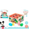 Cubo formas madera mickey minnie disney 5 piezas