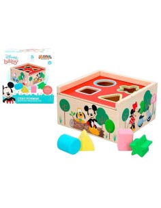 Mejor Precio en WOOMAX  Cubo formas madera mickey minnie disney 5 piezas 2