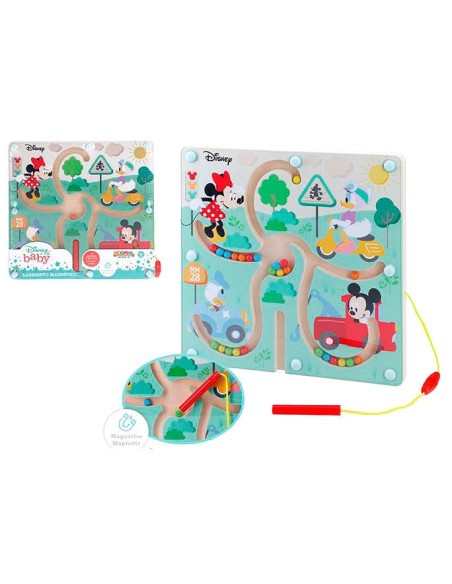 Ofertón WOOMAX  Laberinto magnetico baby disney madera