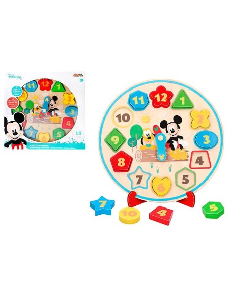 Oportunidad WOOMAX  Reloj baby disney madera
