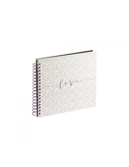 Oportunidad Hama Romance Spiral-Album  28x24 40 black Pages Wedding 3831 | kiwiku