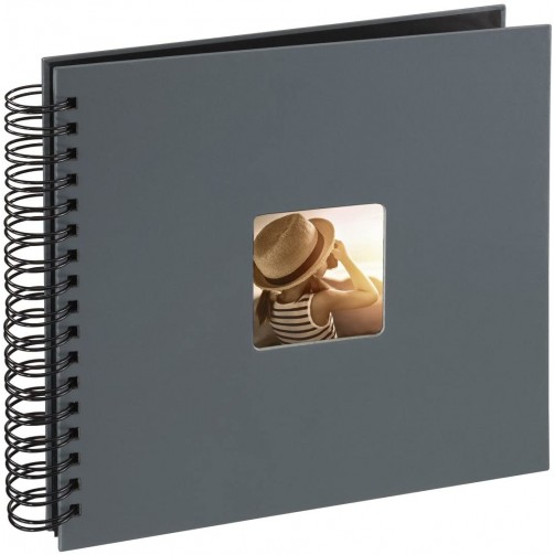 Mejor Precio en Hama Fine Art 94879 - Álbum de fotos, 50 páginas negras (25  hojas), álbum con espiral, 28 x 24 cm