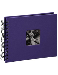 Oferta - Hama  Fine Art  Spiral violeta 24x17 50 páginas negras 2561 | kiwiku