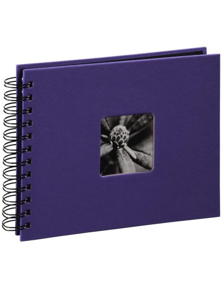 Oferta - Hama  Fine Art  Spiral violeta 24x17 50 páginas negras 2561 | kiwiku