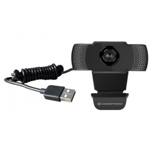 eslogan Inscribirse carpintero Webcam FullHD Conceptronic Amdis 1080p usb 2.0 con Microfono