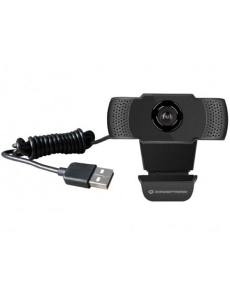 Webcam FullHD Conceptronic Amdis 1080p usb 2.0 con Microfono