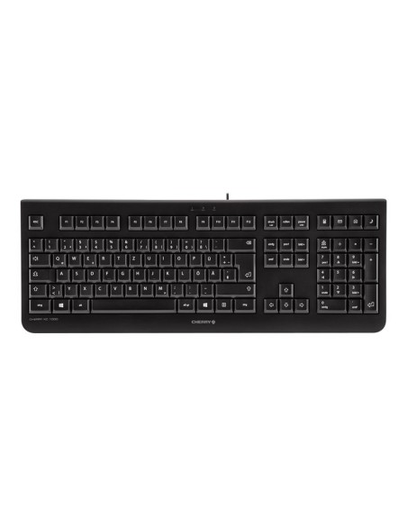 Mejor Precio Cherry KC 1000 Teclado USB Negro QWERTY Alemán