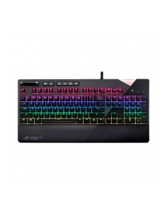 Teclado Asus USB QWERTY Español Rog Strix Flare Negro Español