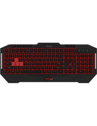 Ofertón Teclado Asus Cerberus Gaming Keyboard MKII USB Español