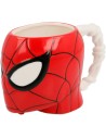 Taza 3d cabeza spiderman marvel