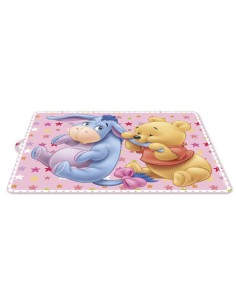 Oportunidad STOR  Mantel individual winnie the pooh disney baby rosa