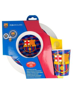 Oportunidad STOR  Set desayuno f.c barcelona microondas
