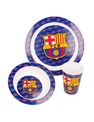 Oportunidad STOR  Set desayuno f.c barcelona microondas