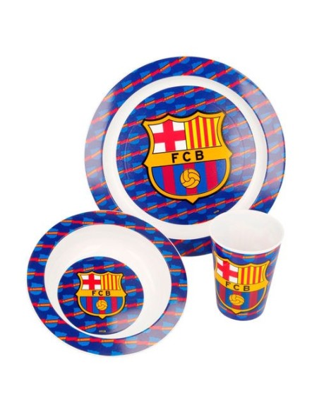 Oportunidad STOR  Set desayuno f.c barcelona microondas