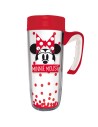 Taza viaje minnie disney doble pared