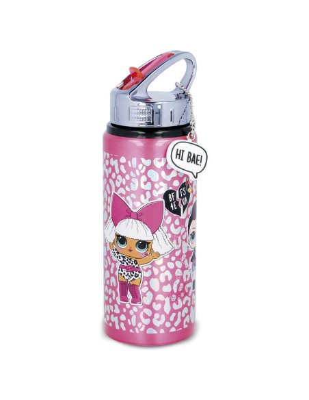 Oportunidad STOR  Botella sport aluminio born to rock lol surprise