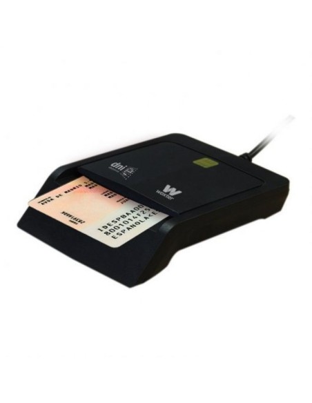 Lector De Dni y Tarjetas Inteligentes Woxter Negro PE26-003