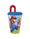 Vaso caña super mario bros nintendo