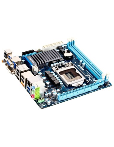 Gigabyte GA-H61N-USB3 - Placa base (DDR3 SDRAM, LGA 1155/Socket H2, Mini-ITX, PCI Express x16, HDMI, USB 2.0, USB 3.0, eSATA II)