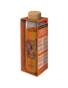 Oferta - STOR  Botella cristal dragon ball z funda silicona 585ml