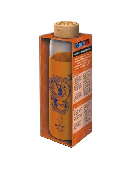 Oferta - STOR  Botella cristal dragon ball z funda silicona 585ml