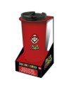 Vaso cafe acero inoxidable super mario bros nintendo 425ml