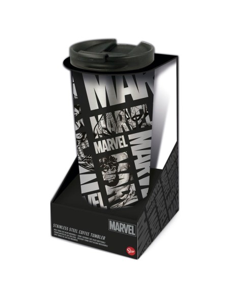 Ofertón STOR  Vaso cafe acero inoxidable marvel 425ml