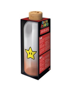 Ofertón STOR  Botella cristal super mario bros nintendo 1030ml