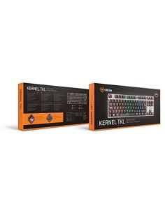Teclado Krom Kernel Tkl Mecanico Rgb Gaming Español NXKROMKRNLTKL 2