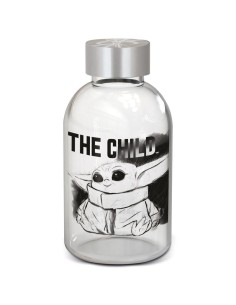 Ofertón STOR  Botella cristal yoda the child the mandalorian star wars 620ml