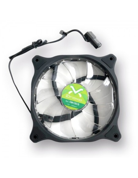 Ventilador para PC Droxio Gaming 12x12cm Verde FAN12GL15