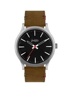 Comprar THE INDIAN FACE 62725 Reloj latitude silver and black - pulsera marrón 2