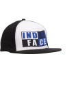 Gorra the indian face blanco/negro