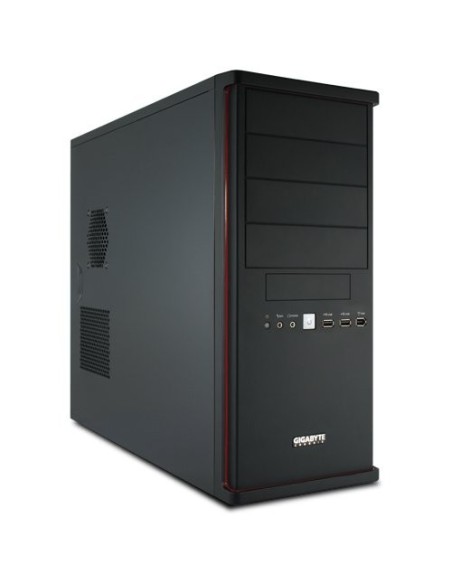 Gigabyte GZ-X7 - Caja de ordenador ATX sin fuente de alimentación USB FireWire color negro