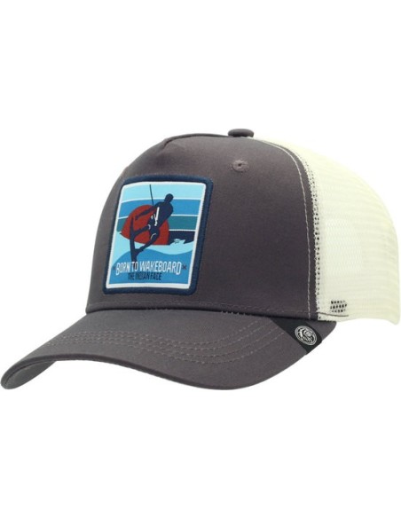 Oportunidad THE INDIAN FACE 66572 Gorra the indian face born to wakeboard gris y blanco