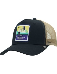 Oferta - THE INDIAN FACE 66574 Gorra the indian face born to kitesurf azul y beige