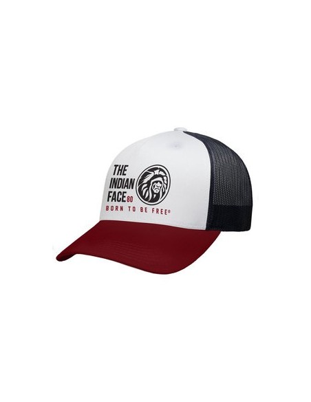 Oportunidad THE INDIAN FACE 66553 Gorra the indian face free soul blanco, rojo y negro