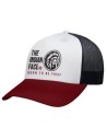 Gorra the indian face free soul blanco, rojo y negro