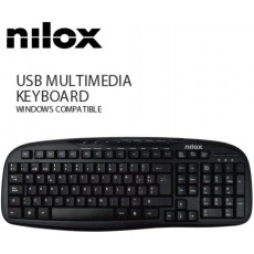 Teclado Nilox Multimedia...