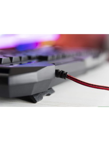 Teclado Gaming Deepgaming Colorkey RGB Coolbox COO-DGTEC01