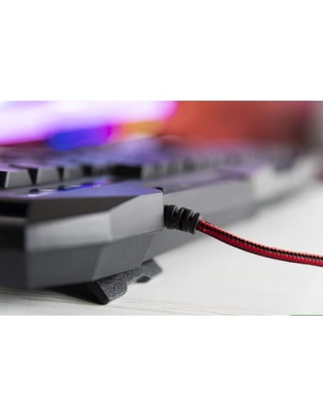 Teclado Gaming Deepgaming Colorkey RGB Coolbox COO-DGTEC01