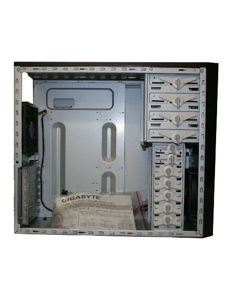 Carcasa para Ordenador Gigabyte GZ-X6-LPD - Media Torre - Negro