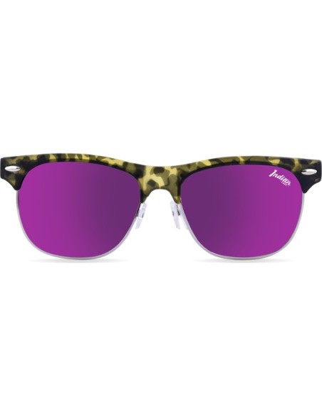 Oportunidad THE INDIAN FACE 62683 Gafas de sol southcal green tortoise - morado