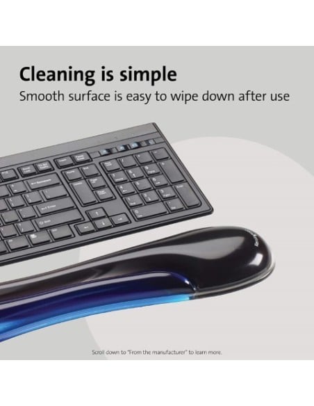 Ofertón Kensington 62397 Reposamuñecas gel doble para teclado