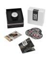 Reloj scope black and white - pulsera negra THE INDIAN FACE
